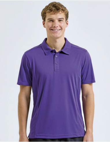 TRI-TR012-Mens Panelled Polo
